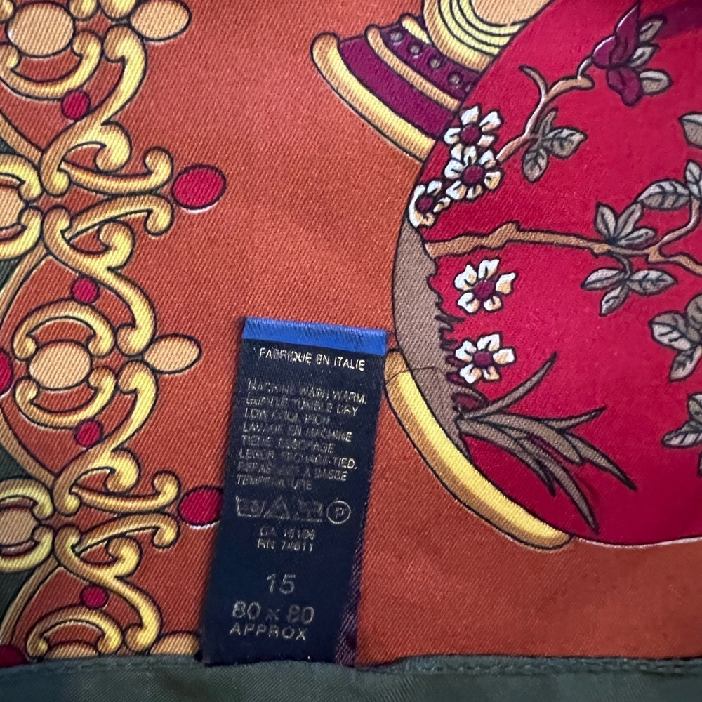 Tie Rack printed scarf. - Picture 3 of 4